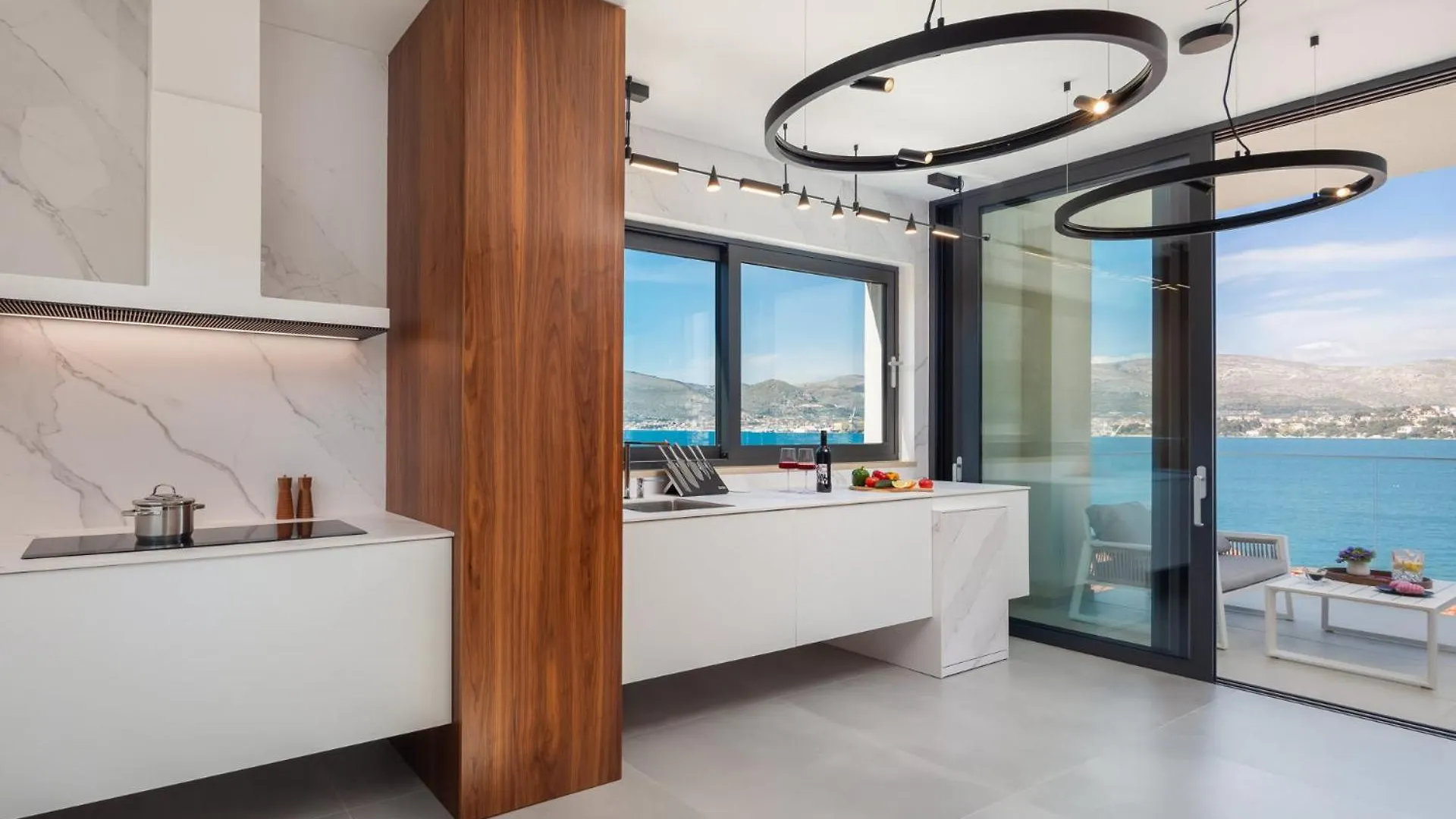 Luxury Villa Glass With Pool Trogir