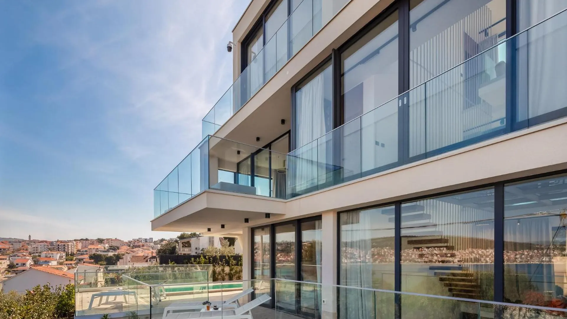 Luxury Villa Glass With Pool Trogir